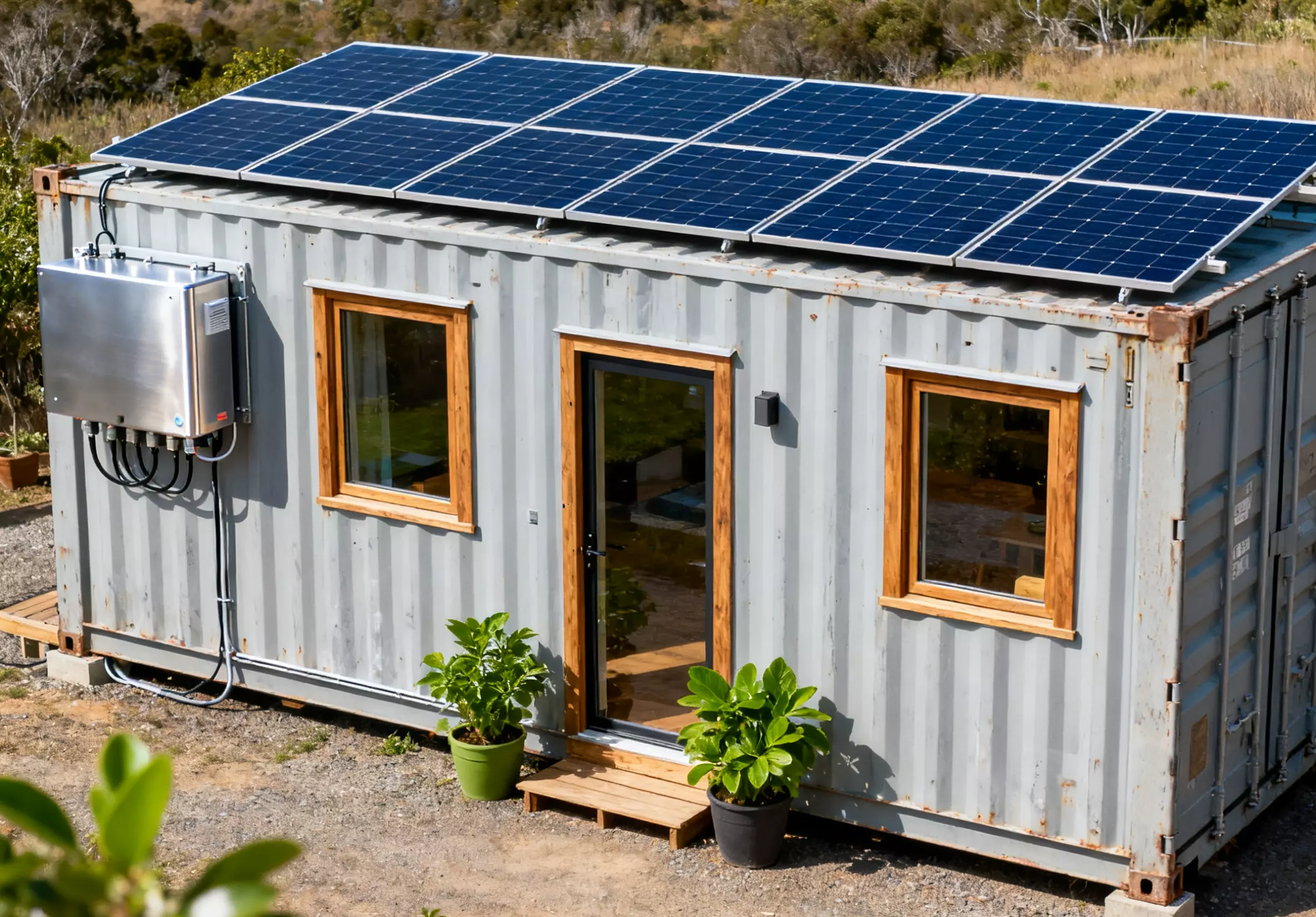 Building an Off-Grid Container Home from Scratch