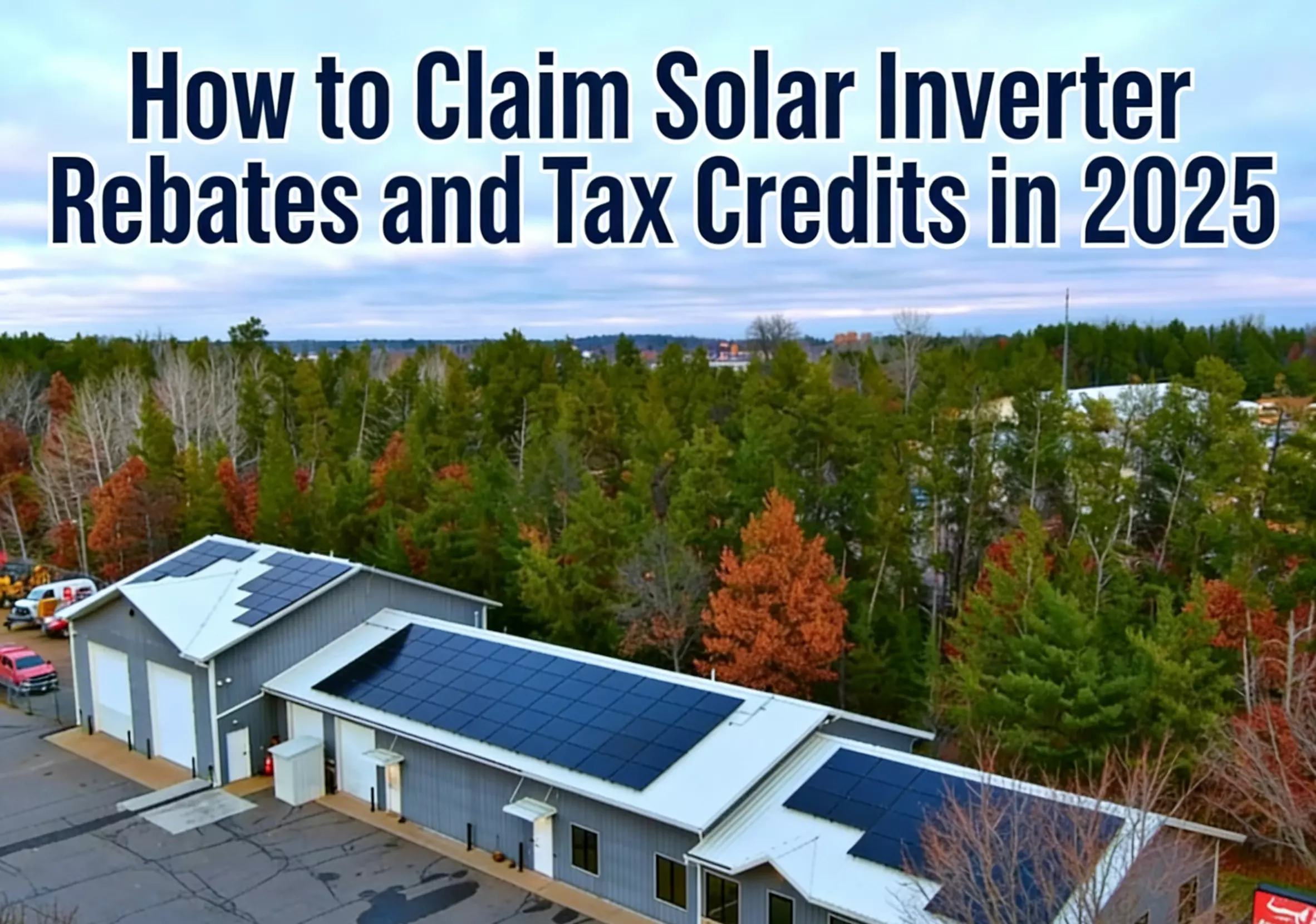How to Claim Solar Inverter Rebates and Tax Credits in 2025