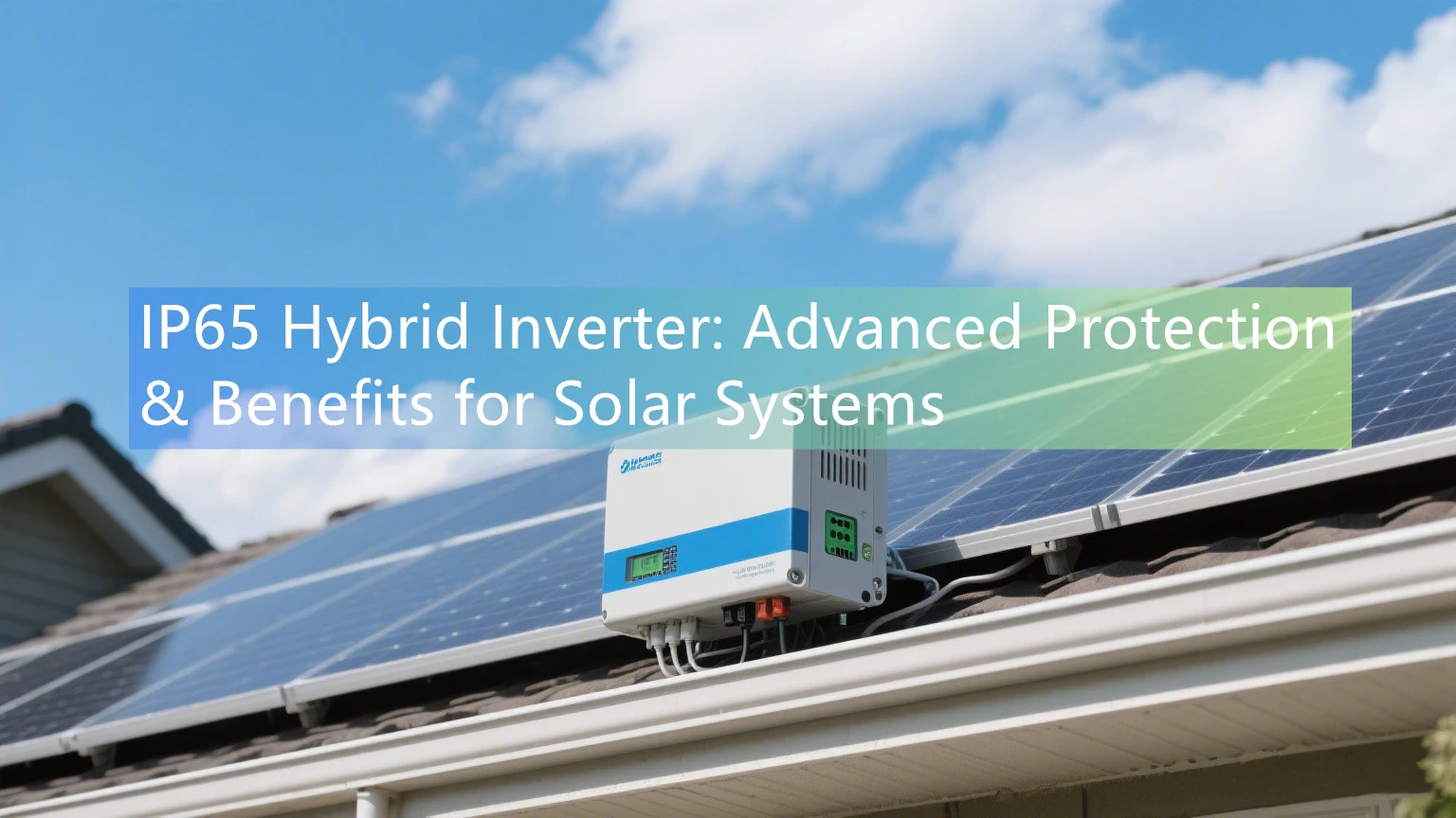 IP65 Hybrid Inverter: Advanced Protection & Benefits for Solar Systems