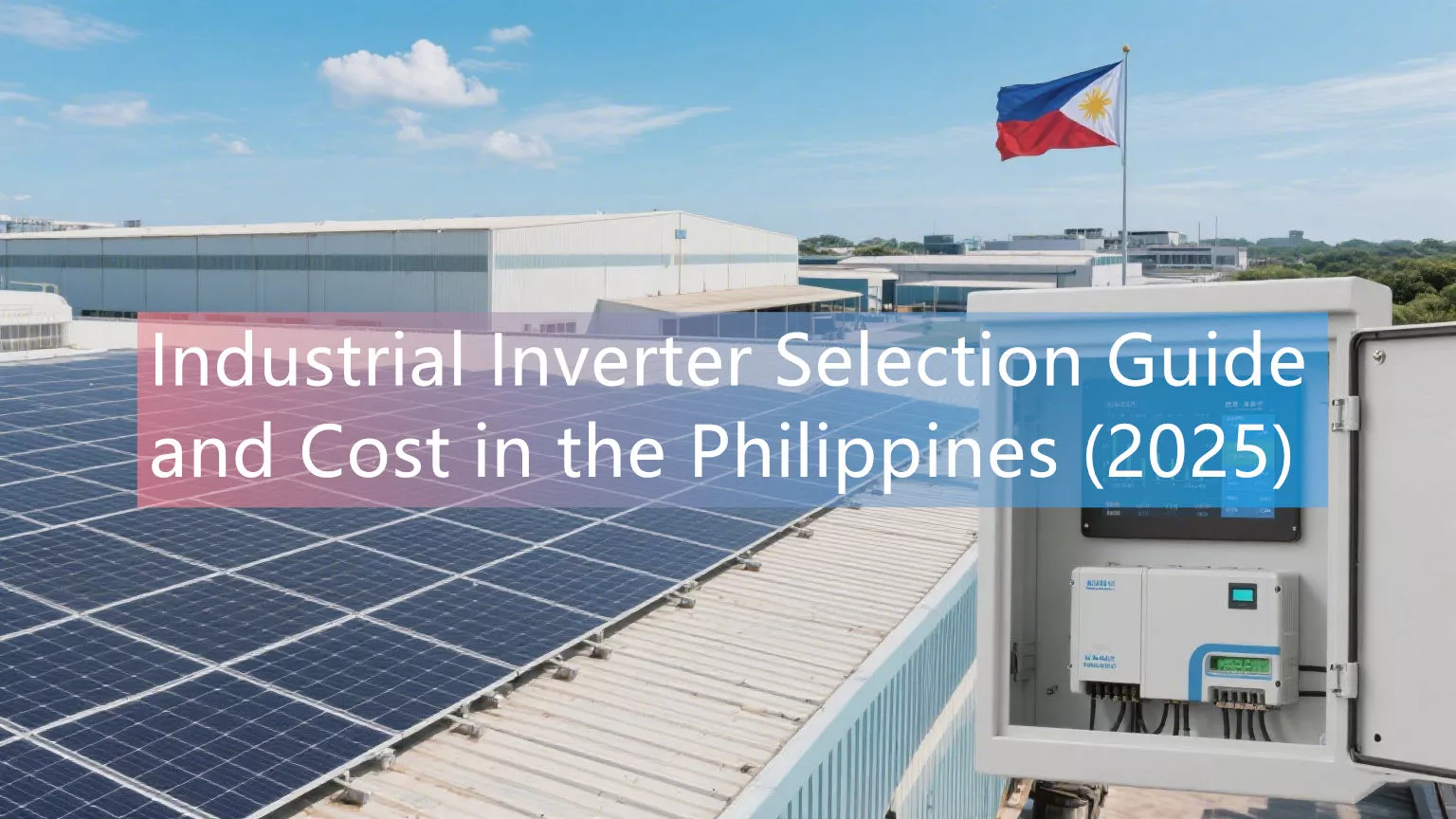 Industrial Inverter Selection Guide and Cost in the Philippines (2025)